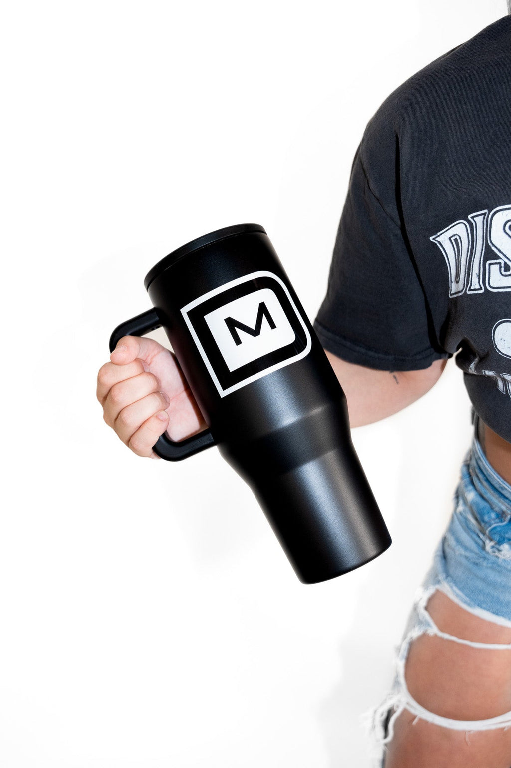 D > M Logo Sticker