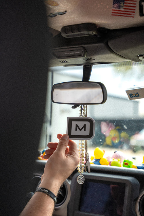 D > M  Black Ice Air Freshener