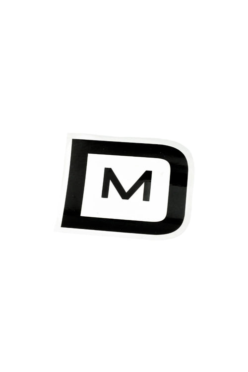 D > M Logo Sticker