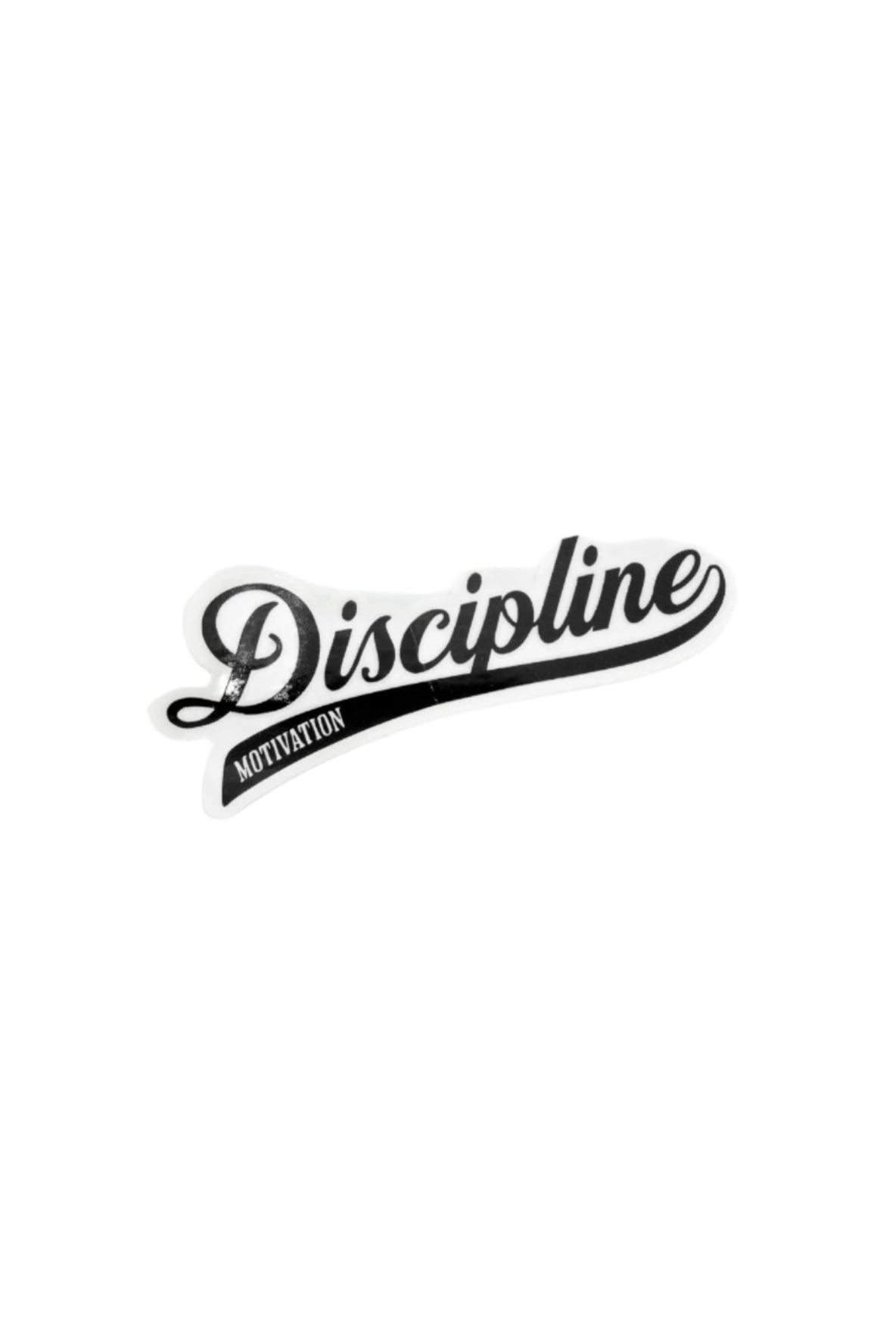 Retro Discipline Sticker