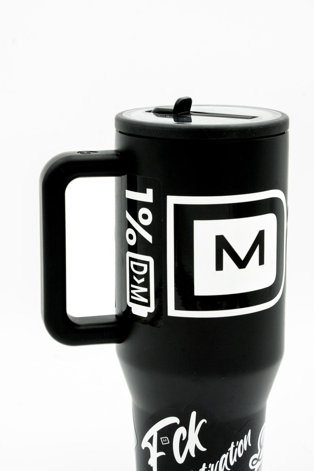 D > M Logo Sticker