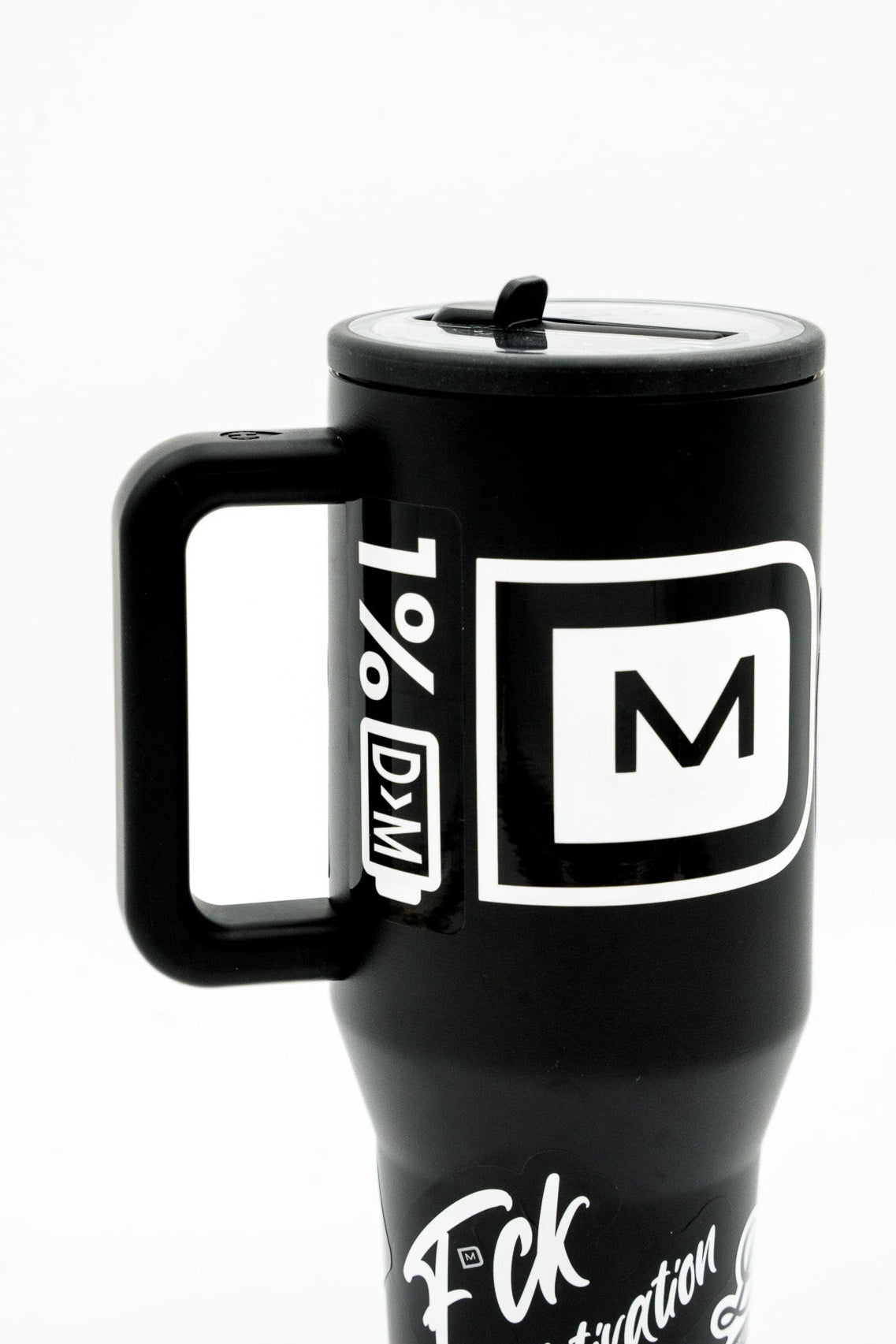 D > M Logo Sticker
