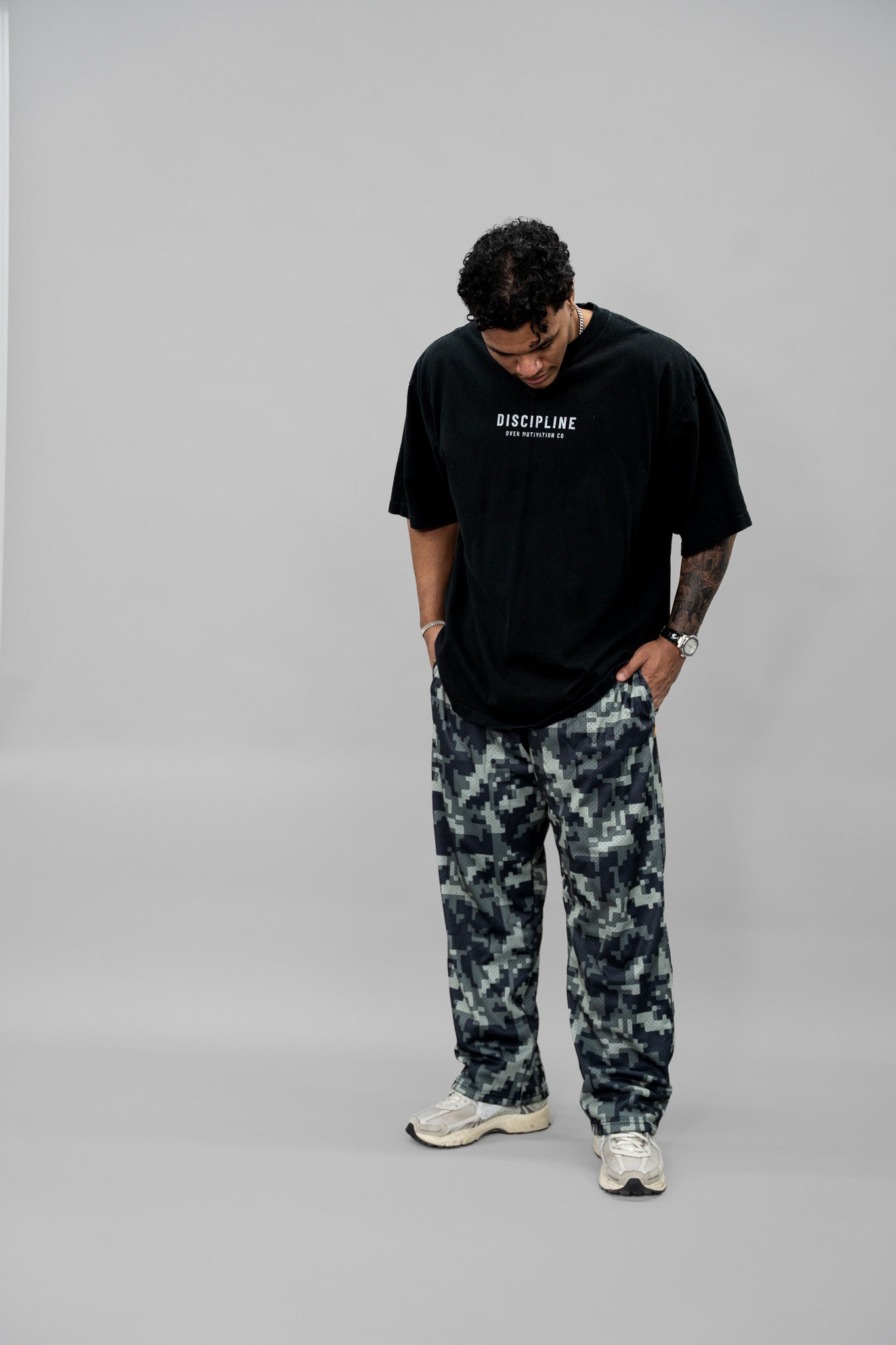 Digital Mesh Pants