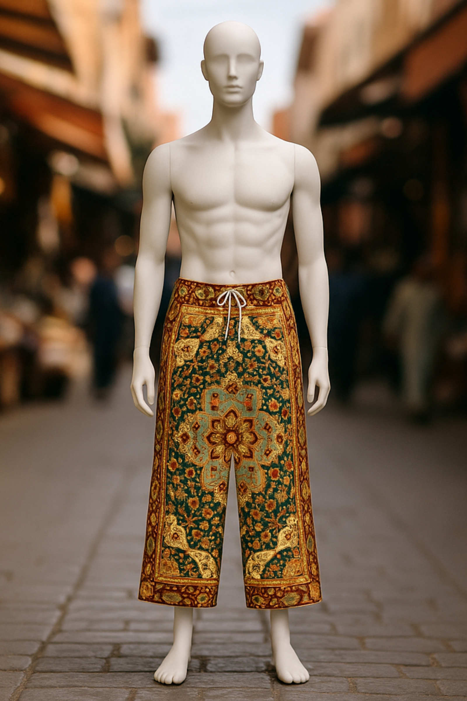 Persian Rug Mesh Pants