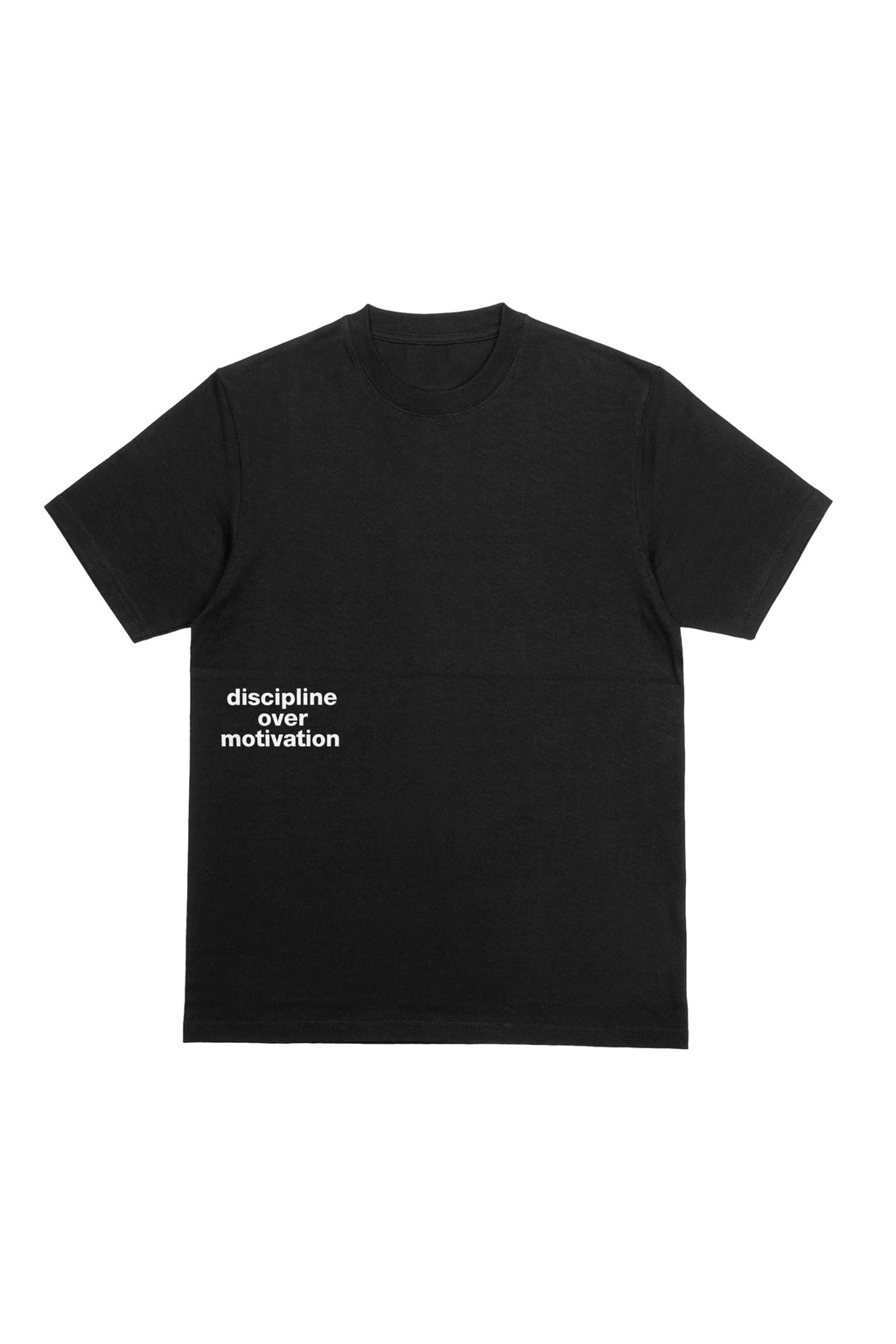 Disciplined Tee, front