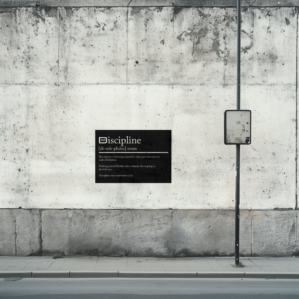 Discipline Definition Flag