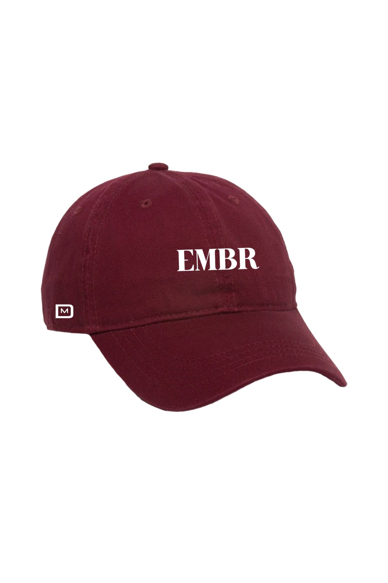 EMBR Dad Hat in Red Wine